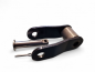 Preview: Gekroeptes o. halbes Kettenglied m. 38.4mm Kettent. Rollen dm 16 mm Bolzen 6.0 mm gerade Lasche